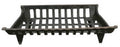 gHP cg24 24 in cast Iron Fireplace grate Black