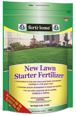 Ferti-Lome 10904 4.1 Lbs. Fertilome 1 000 Sq. Ft.Coverage 9-13-7 New Lawn Starter Fertilizer