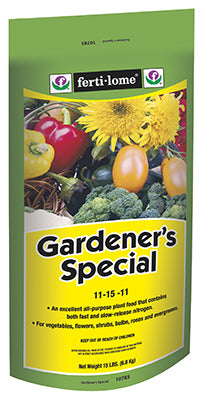 Ferti-Lome 10785 9.75 X 9.75 In. Fertilome 11-15-11 Gardeners Special Plant Food