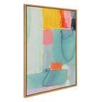 Sylvie United Colors II Framed Canvas by Amy Lighthall