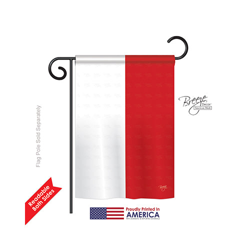 Breeze Decor 58257 Indonesia 2-Sided Impression Garden Flag - 13 X 18.5 In.