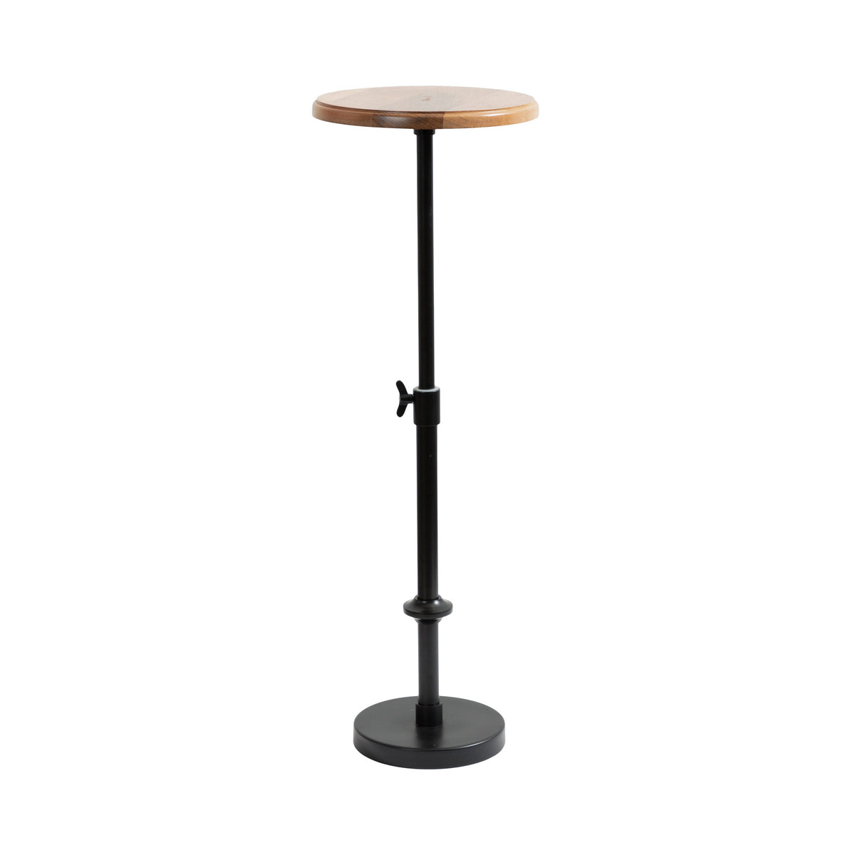 Engles Adjustable Wood Table and Plant Stand