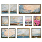 Sylvie Day's End Framed Canvas by Mary Sparrow