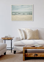 Sylvie Beach 2 Framed Canvas by Emiko and Mark Franzen of F2Images