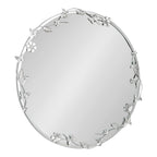 Rosella Floral Wall Mirror Metal