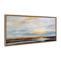 Sylvie Carolina Sunset Framed Canvas by Mary Sparrow