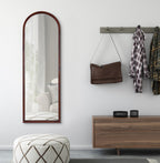Hutton Wood Framed Arch Mirror