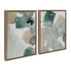 Sylvie Color Exploration I and II Framed Canvas Art Set by Amy Lighthall