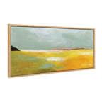Sylvie Golden Root Lake Framed Canvas by Nikita Jariwala