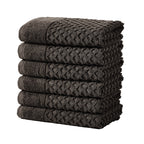 Cotton Diamond Waffle Weave Bath Towel Set - Grayson Collection