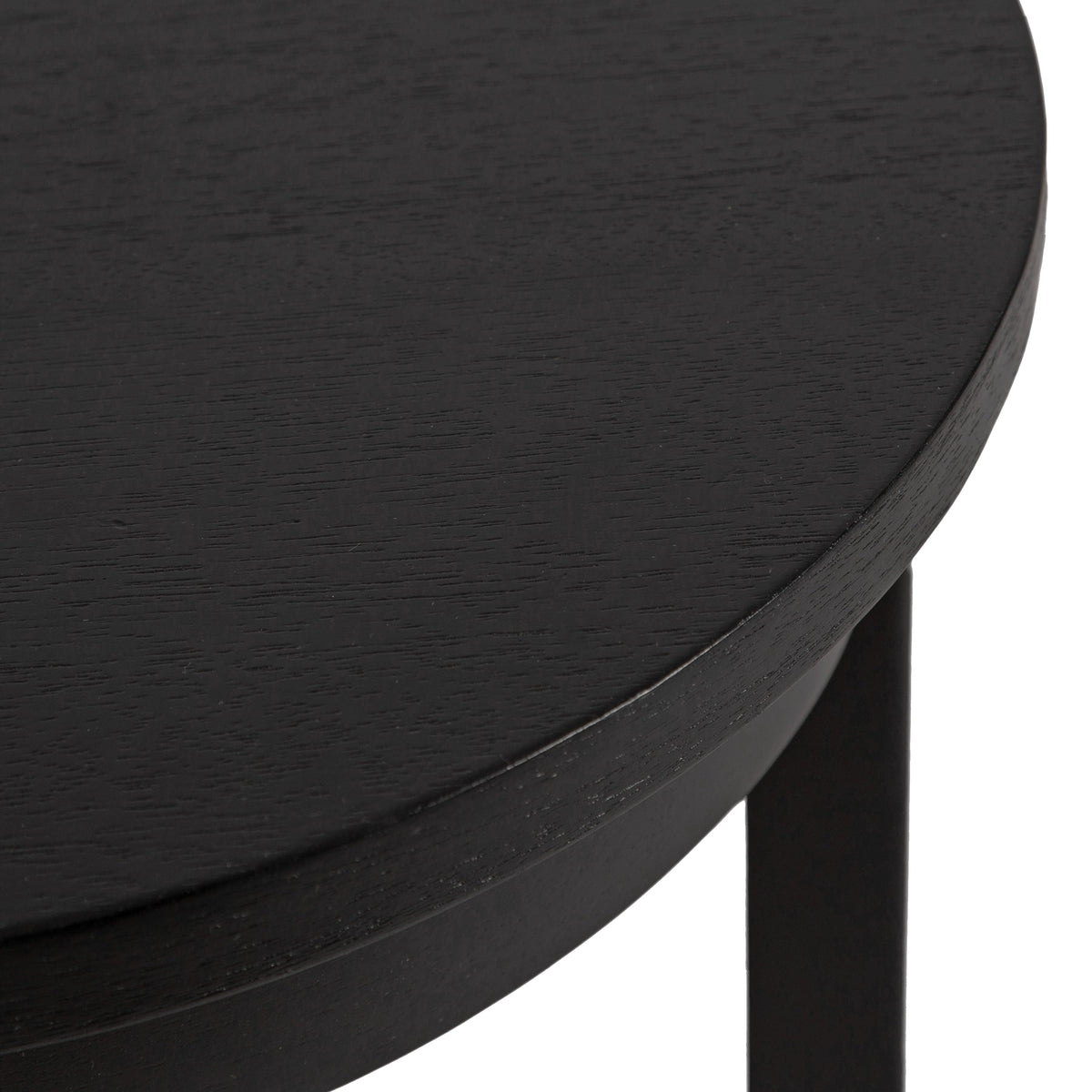 Foxford Round Wood Side Table