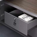 Alwin · Modern L-Shaped Executive Desk