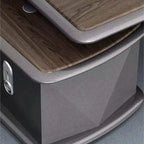 Alwin · Modern L-Shaped Executive Desk
