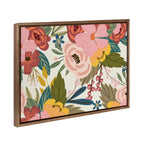 Sylvie Softly Framed Canvas by Mia Charro