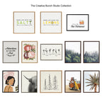 Sylvie Haze Aloe Succulent Framed Canvas by The Creative Bunch Studio