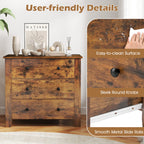 3-Drawer Dresser with Tapered Legs (2-Pack)