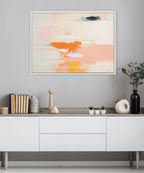 Sylvie Fiesta Abstract Framed Canvas by Amy Lighthall