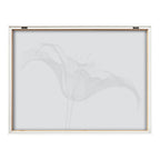 Blake Lily X Ray Floral BW Framed Printed Art by The Creative Bunch Studio