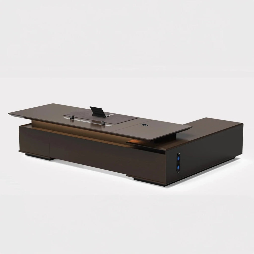 Hiley · Modern L-Shaped Executive Desk