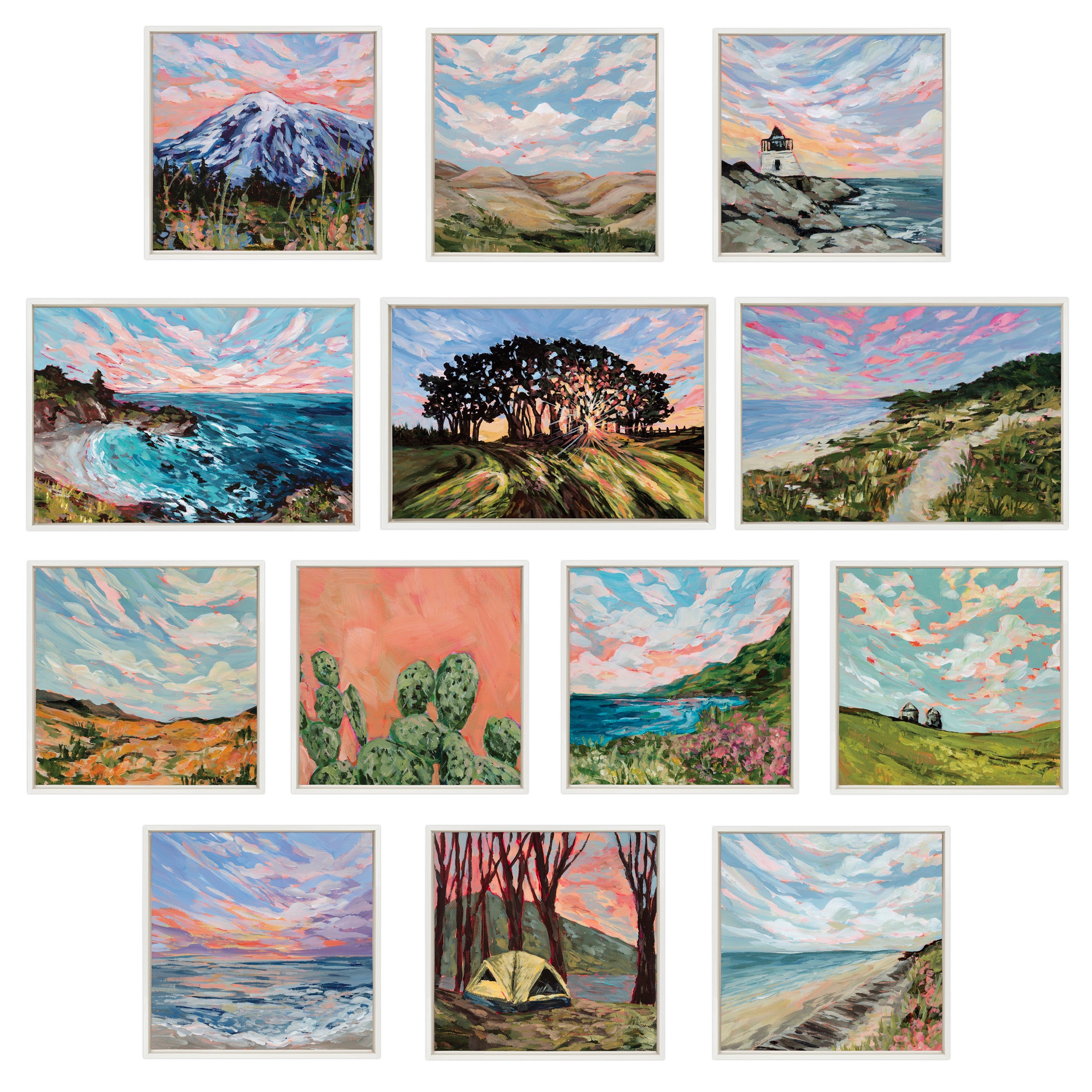 Sylvie Virgin Islands Framed Canvas by Emily Kenney