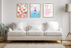 Sylvie Game Night Poker Framed Canvas by Honey Island Studio