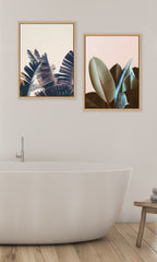 Sylvie Ficus Elastica Framed Canvas by Alicia Bock