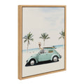 Sylvie Summer Adventures Framed Canvas by July Art Prints