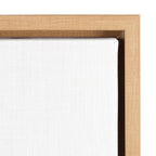 Sylvie Baby Goat Framed Canvas by Simon Te Tai