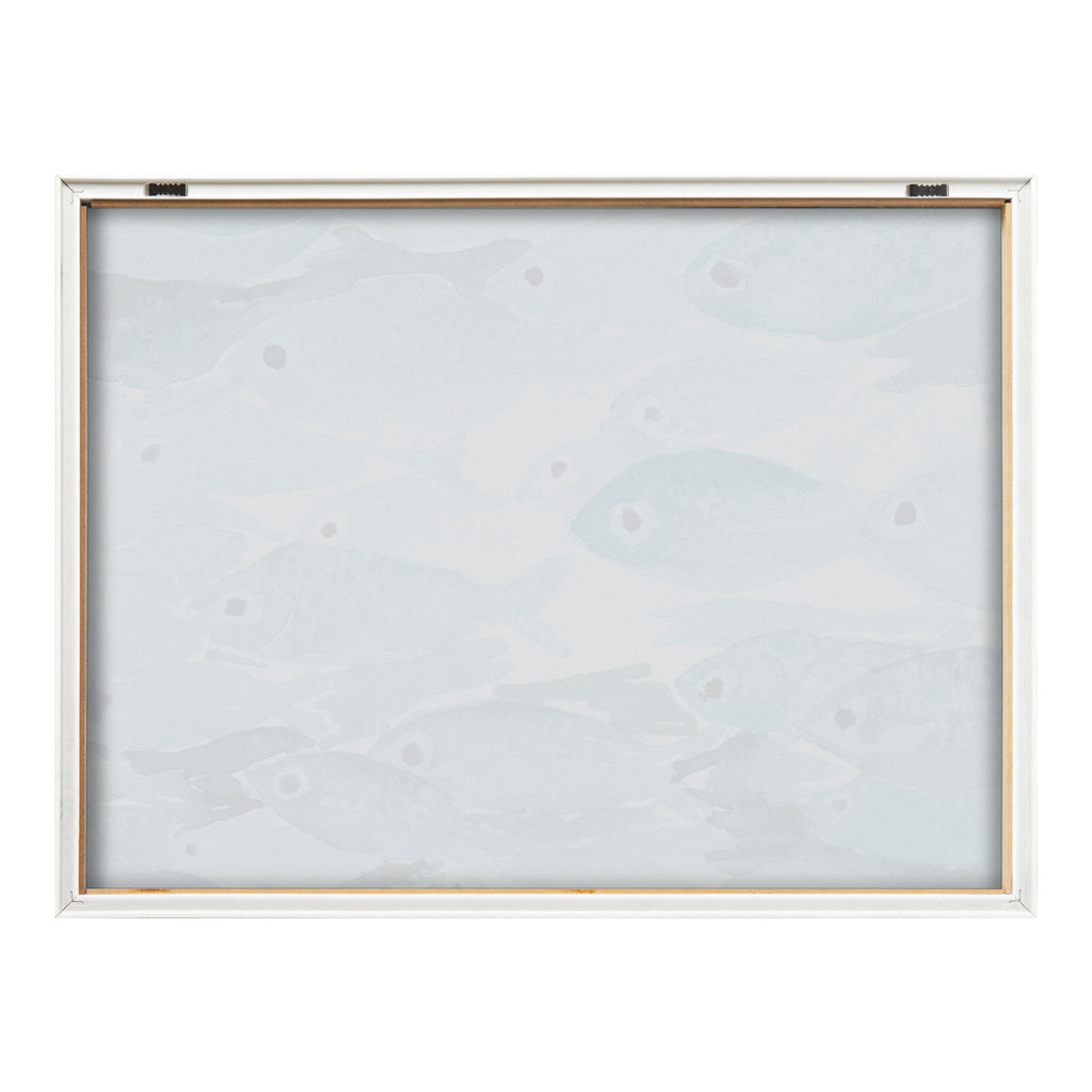 Blake Aholehole Framed Printed Glass by Janet Meinke-Lau
