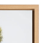 Sylvie Palm Trees Above Framed Canvas By Shawn St. Peter