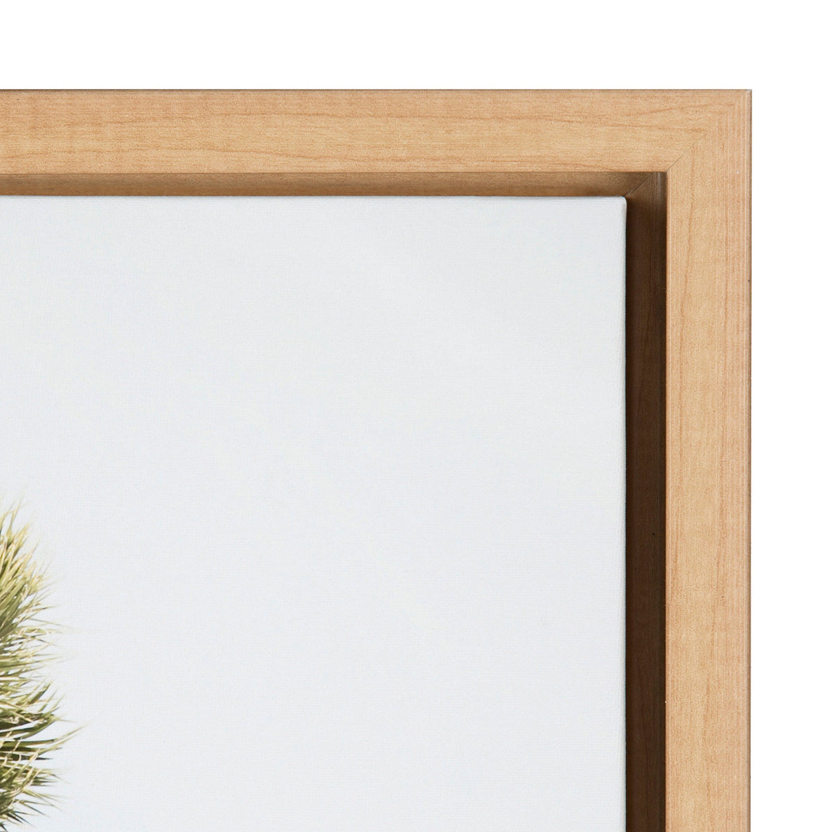 Sylvie Palm Trees Above Framed Canvas By Shawn St. Peter