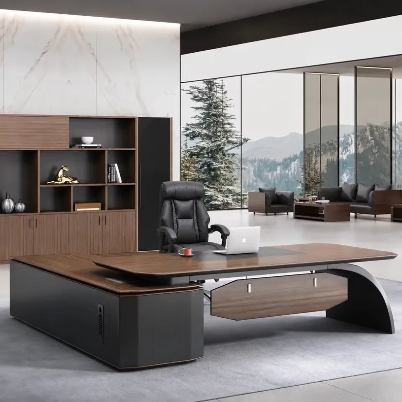 Ventura · Modern L-Shaped Executive Desk