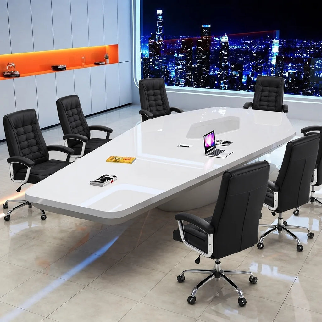 Vertix · Conference Room Table, Tapered Hexagon