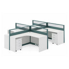 Trevik · L-Shaped Cubicle Workstation