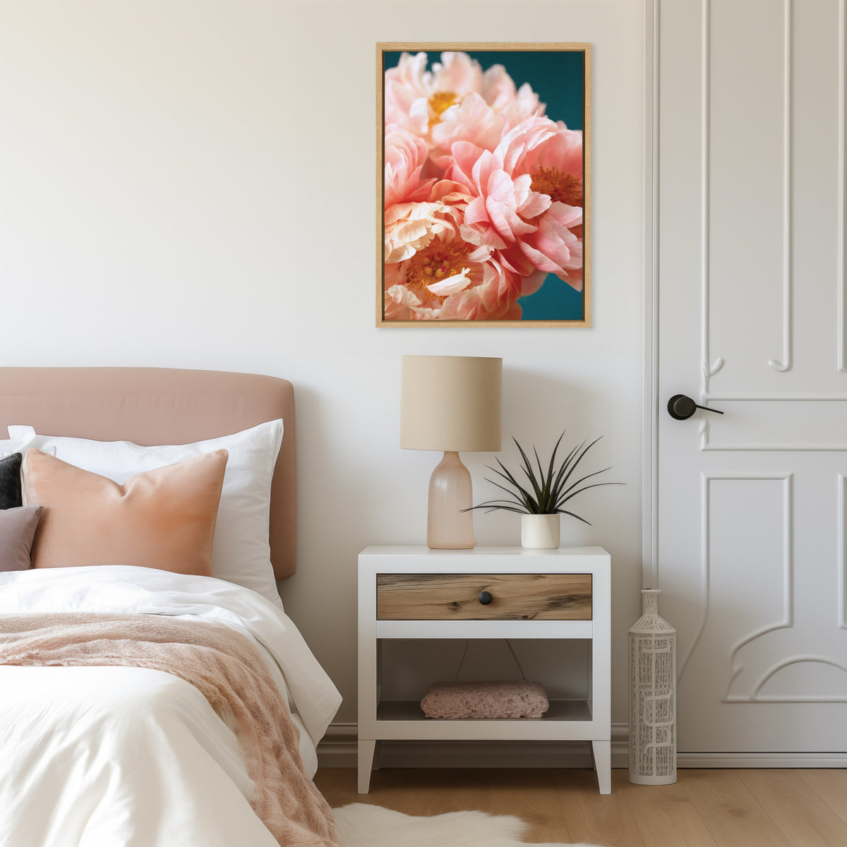 Sylvie Margot Framed Canvas by Alicia Bock