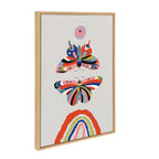 Sylvie Butterflies Framed Canvas by Rachel Lee of My Dream Wall