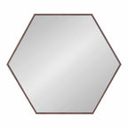 Rhodes Framed Hexagon Wall Mirror