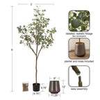 Eudora Faux Eucalyptus Tree