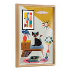 Blake Record Player Framed Printed Art by Rachel Lee of My Dream Wall