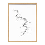Sylvie Mountains Framed Canvas by Viola Kreczmer
