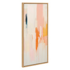 Sylvie Fiesta Abstract Framed Canvas by Amy Lighthall