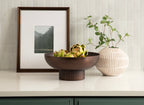Rooks Ribbed Metal Bowl