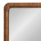 Rahfy Beaded Rectangle Framed Mirror