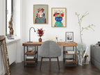 Sylvie MCM Frida Kahlo Framed Canvas by Rachel Lee of My Dream Wall