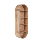Hutton Wood Capsule Wall Shelf