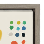Sylvie Zen Garden 1 Framed Canvas by Kelly Knaga