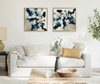 Sylvie Gilded Watercolor Framed Canvas by Amy Lighthall