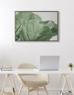 Sylvie Plant Study 6 Framed Canvas by Alicia Abla