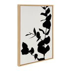 Sylvie BB Branch Framed Canvas by Border Bloom