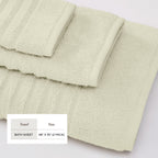Luxury Combed Cotton Bath Towel Set - Karina Collection